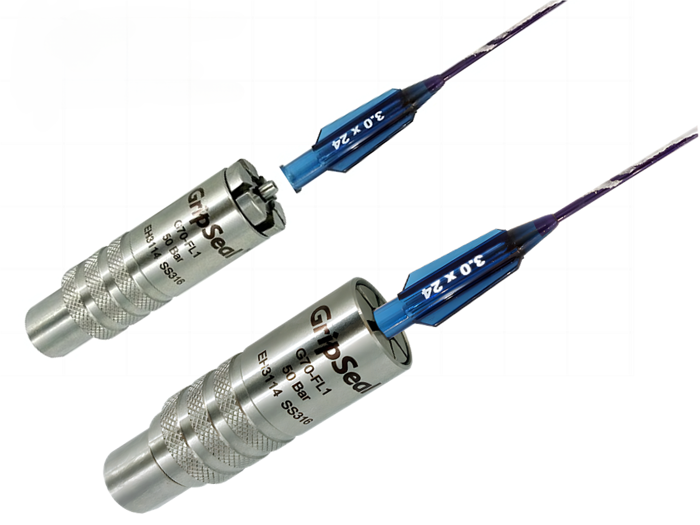 格雷希爾G70-FL1系列密封測試接頭用于魯爾接口的密封 格雷希爾G70-FL1系列密封測試接頭用于魯爾接口的密封