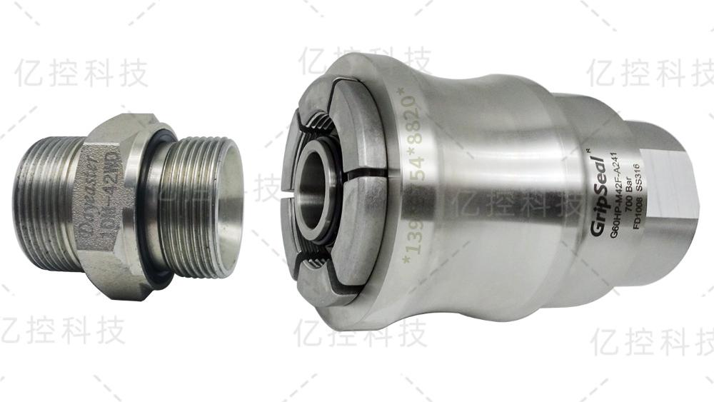 格雷希爾G60HP-M42F系列氣密測試快速密封連接器在大型液壓系統(tǒng)的應(yīng)用分析