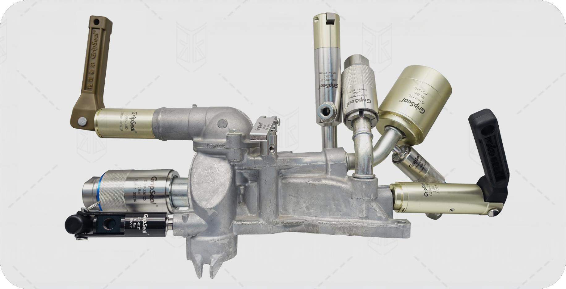 格雷希爾用于汽車發(fā)動(dòng)機(jī)氣密性測(cè)試的快速密封連接器