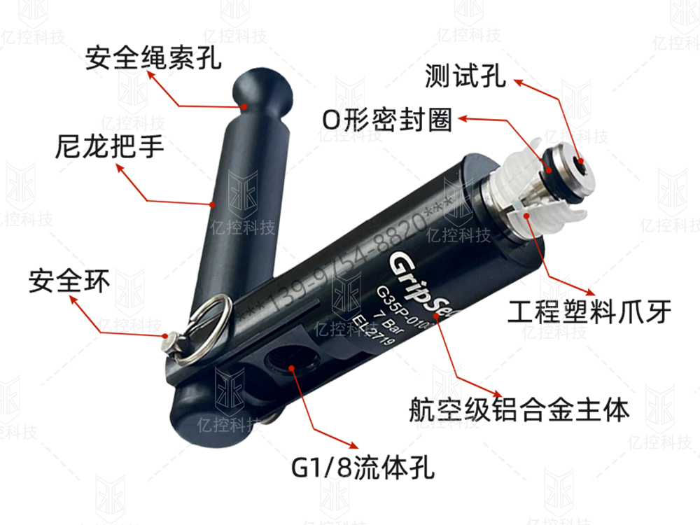 G35P系列快速接頭結(jié)構(gòu)圖