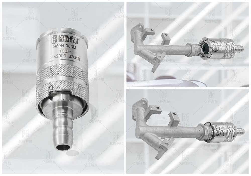 格雷希爾定制款密封測(cè)試接頭，攻克萬(wàn)家樂(lè)燃?xì)庠瞠M小空間的測(cè)試難題